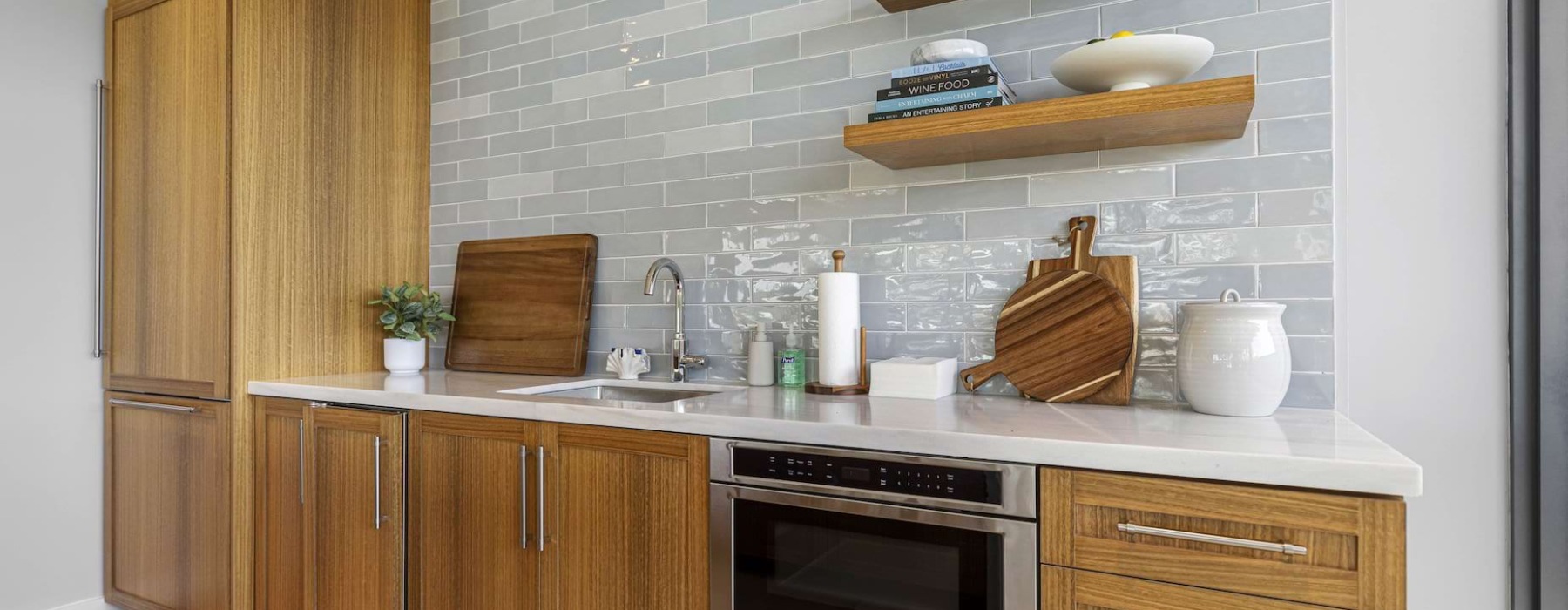 A kitchen counter
